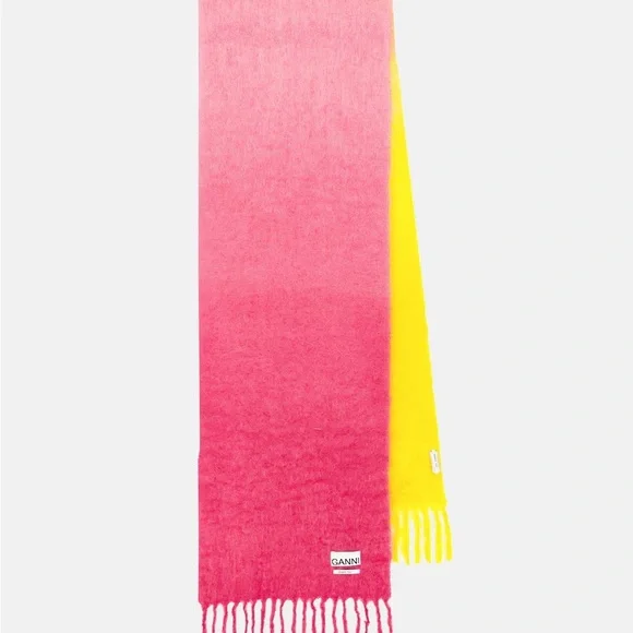 Ganni Mohair Scarf - Picture 2 of 13